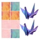 thumbnail image 5 of 12 hojas cuadradas de papel origami con purpurina, colores vivos para proyectos de arte y manualidades., 5 of 6