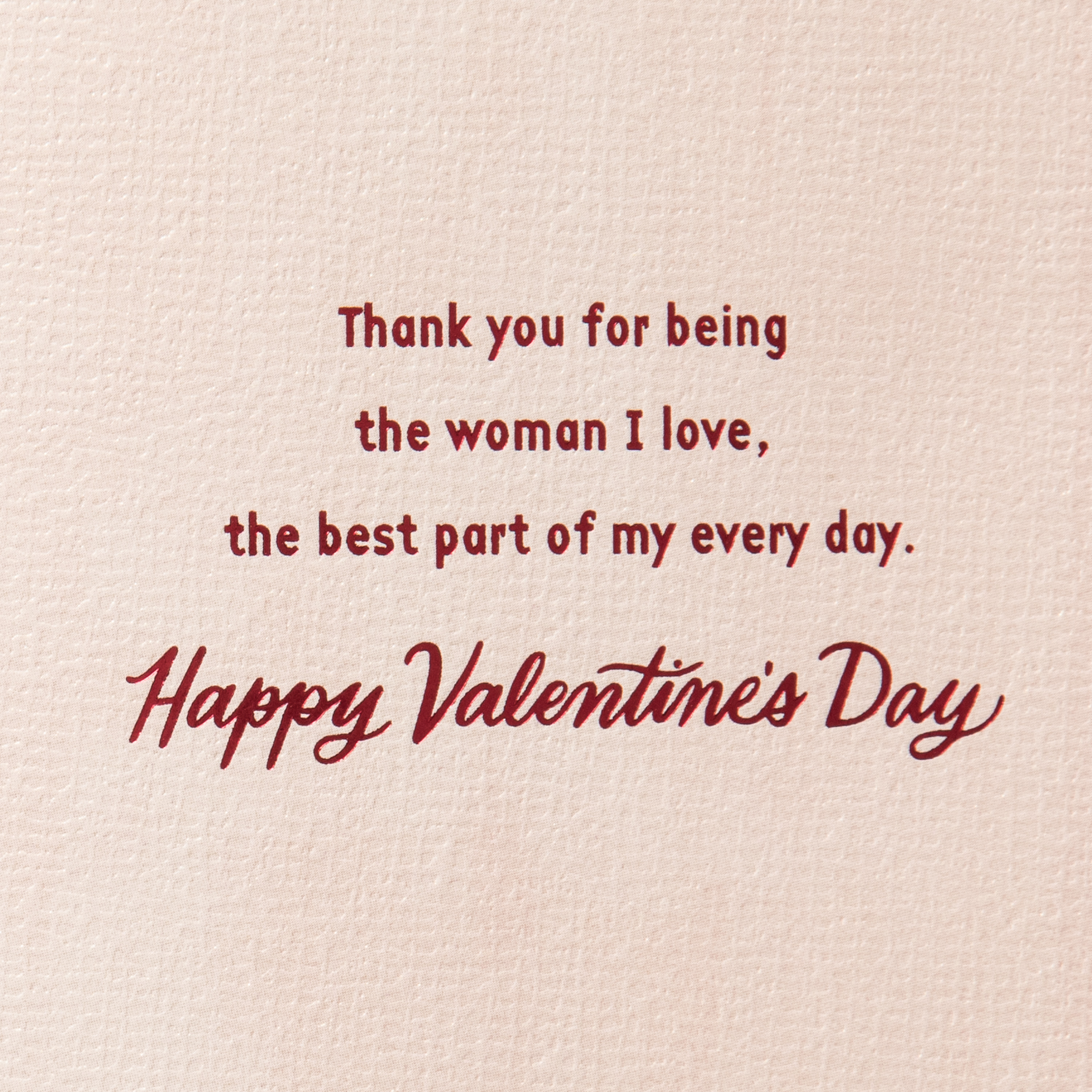 Hallmark Romantic Valentine's Day Greeting Card for Her (For the Woman I Love, My Home Is You)