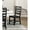 Black, variant on 2 White Side Chairs For Dining, 250lbs Weight Capacity, Wood Finish Of 2 Style, Wood, Capacity