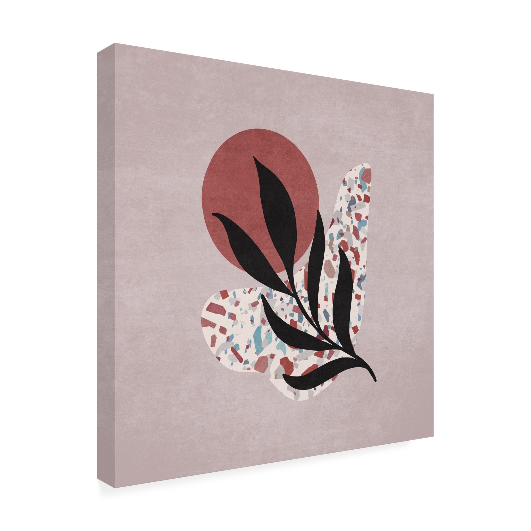Trademark Fine Art Emel Tunaboylu Terazzo04 Canvas Wall Art