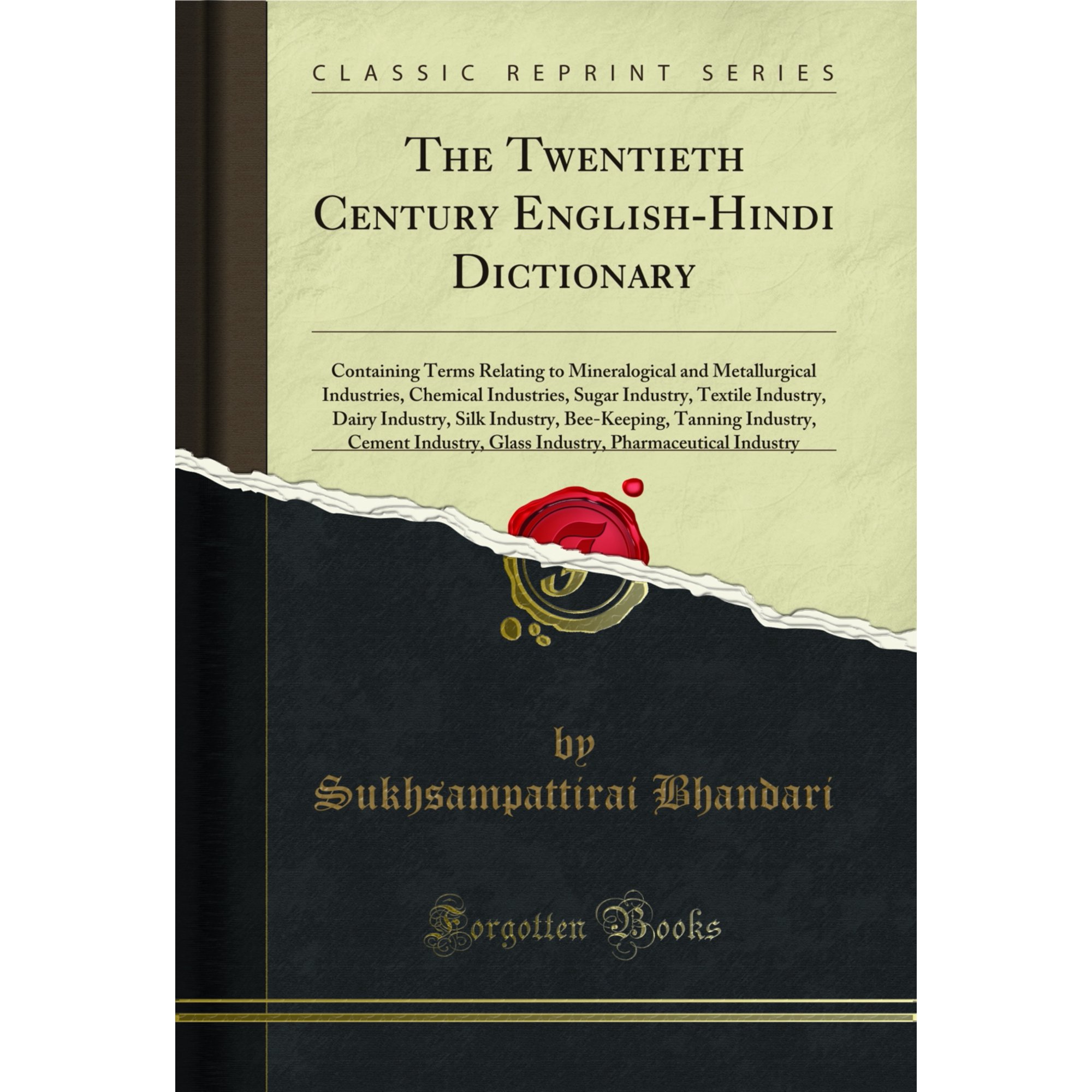 The Twentieth Century English-Hindi Dictionary (Classic Reprint)