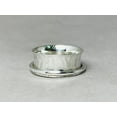 thumbnail image 3 of Heaven Crafts Hammered Spinner Ring 925 Solid Silver Dainty Wide Band Gift For Her & Him, 3 of 6