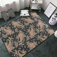thumbnail image 3 of Area Rugs For Living Room Decor - Paisley Print No.J96 Anti Slip Throw Washable Rugs 3x5 For Bedroom, Soft Indoor Carpet For Bedroom Living Room 60x39In, 3 of 5