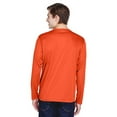 thumbnail image 2 of Team 365 TT11L Men's Zone Performance Long Sleeve T-Shirt-Sport Orange-XS, 2 of 3