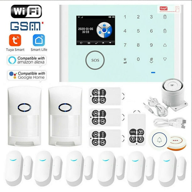 Wireless Home Security Alarm System Optional 24/7 Professional