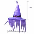 thumbnail image 6 of Vikakiooze Halloween Decorations Halloween Decorations Adult Witch Hat Halloween Costume Head-wear Cosplay Party Props, 6 of 7
