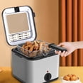 thumbnail image 4 of Bewildely Freidora eléctrica doméstica de metal, dispositivo universal para varias opciones de cocción, freidora compacta Electrodomésticos, 4 of 6