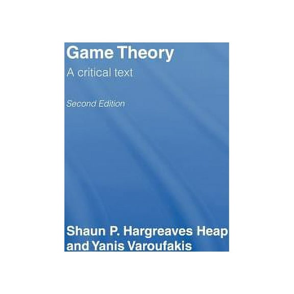 Game Theory: A Critical Introduction, (Hardcover)