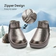 thumbnail image 3 of Balabala Kids Winter Snow Boots, Water Resistant Warm Fleece Lined Snow Boots for Girls and Boys, 3 of 6