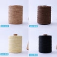 thumbnail image 3 of Raffia Yarn Knitting Crochet Paper Straw Rope Thread For Weaving Summer Handmade Hat Basket Handcrafts Tricots DIY Material Rug, 3 of 7