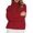 C-RD1743, variant on DHFJKG Womens Ribbed Turtleneck Knit Sweater Solid Color Loose Fit Long Sleeve Casual Knitted Top Insulated Versatile Jumper Tops