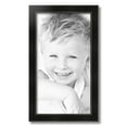 thumbnail image 2 of ArtToFrames 12" x 22" Honors Black with Silver Picture Frame, 12x22 inch Black Wood Poster Frame (WOM-5157),  Pack, 2 of 7