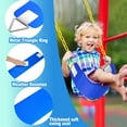 thumbnail image 5 of Celawork Heavy Duty Swing Seat, Outdoor Child Board U-Swing, for Children and Adults, Blue, 5 of 7