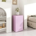 thumbnail image 5 of Resenkos Mini Fridge with Freezer, Mechanical Thermostat and Reversible Door for Bedroom, Dorm, Pink, 5 of 11