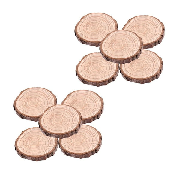 Large Wood Slices Centerpieces