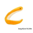 thumbnail image 2 of Muñeca de serpiente de peluche suave | Linda Figura de Animal de Navidad | Juguete flexible de 16.5 pulgadas | Adorable decoración para el hogar | Regalo único para familiares, amigos | Duradero y, 2 of 8