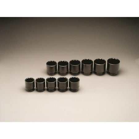 UPC: 0076799006042 | Wright Tool 11 Piece Thin Wall Power Socket Sets  3/4 in  12 Point – 1 SET (875-604)
