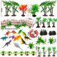 thumbnail image 1 of 56 PCS Árboles Decoraciones de pastel, Juego de juguetes de dinosaurios, decoraciones de pasteles de dinosauri MOMOONNON MOMOONNON, 1 of 2