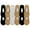 Black, White, Beige (12 Pairs), variant on No-Show Nylon Liner Socks (12-Pairs)