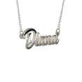 thumbnail image 3 of Collar Con Dije Del Nombre Diana Plata .925, 3 of 4