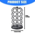 thumbnail image 3 of Large Capacity Rotating Storage Rack 360 Degree Rotation Design Iron Kitchen Countertop Organiser, 3 of 8
