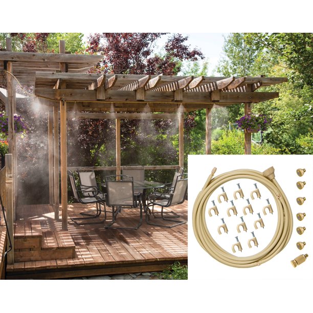 Orbit Irrigation Basic Preassembled Outdoor Misting Cooling System Kit