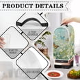 thumbnail image 4 of HELLHERO Foldable Blender Covers with Univesal Stylish 15.94"H x 9.45"L x 7.28"W, Butterfly and Daisy Pattern, 4 of 7