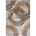thumbnail image 3 of Luxe Weavers Abstract Multi 5x7 Circle Area Rug, Stain Resistant Geometric Carpet, 3 of 10