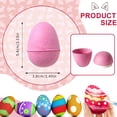 thumbnail image 5 of Free Express 3pack Easter Fillable Paper Pulp Eggs Colorful Empty Eggs for Easter Egg Hunt Party Favors DIY Crafts and Home Decor, 5 of 9