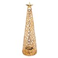 thumbnail image 1 of Scented Candle Holder, Delicate Metal Christmas Tree Candle Stand Ornament  For Study For Family Member, 1 of 8