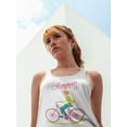 thumbnail image 2 of Summer Pretty Girl In Bicycle Tank Women -Image by Shutterstock, Female XX-Large, 2 of 4