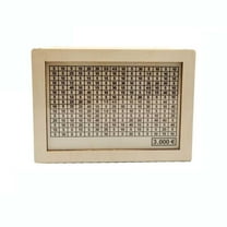 CASAFUN Cash Vault Wooden Savings Box, 2024 New Wooden Cash Saver Money Box with Money Target and Numbers , Piggy Bank for Adults Coin Counter Piggy Bank Money Box with Counter