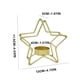 thumbnail image 3 of onlyliua ¡ Ofertas Del Día Liquidación Prime! Vela Navideña para Mesa de Comedor, Forma de Árbol de Navidad Festivo, Vela Metal y Hierro, Vela de Estrella, 3 of 5