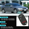 thumbnail image 3 of Reemplazo de control remoto inteligente de entrada sin llave A269ZUA106 433Mhz para Honda Civic 1996-2000 y Honda Accord 1994-1997 72147S04A01 72147-S04-A02 3 Botones, 3 of 7