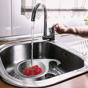 SkyAuks Clearance Stainless Steel Swan Sink Strainer Basket! Hmlai Kitchen Strainer Basket Strainer for Kitchen Food Rack Dish Drainer Gooseneck Design Vegetable Organizer for Kitchen Home Restaurant
