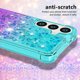 thumbnail image 3 of Funda para Samsung Galaxy S24 5G Transparente con Brillos Carcasa Protectora Antigolpes con Glitter Brillante, 3 of 5