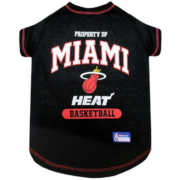 Miami Heat Dog Shirt Small