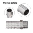 thumbnail image 4 of Mosiee 10Pcs Stainless Steel Barb Fittings: 1/2'' Npt Hose Connector, 4 of 9