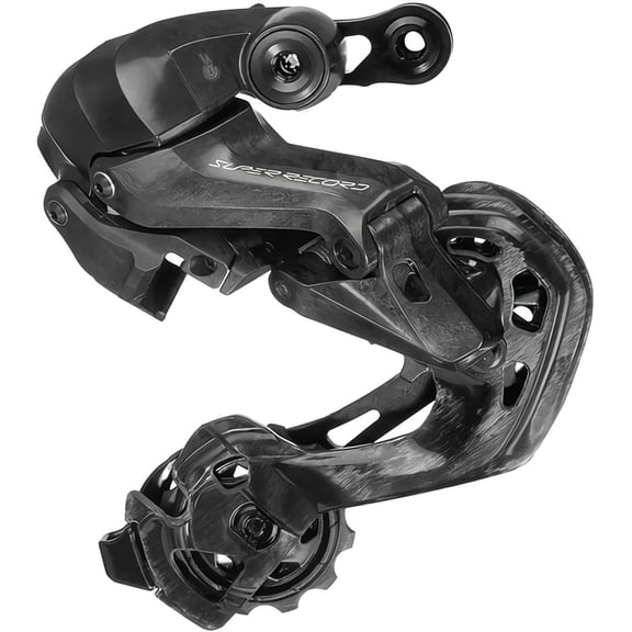 Campagnolo Super Record Wireless Rear Derailleur - 12-Speed, Medium Cage, Carbon