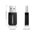 thumbnail image 1 of Adaptateur Wifi Sans Fil Usb3.0 Double Bande Dongle Mini Adaptateur Wifi Sans Fil Usb3.0 Double Bande Dongle Wifi Antenne Intégrée Mini Adaptateur Sans Fil, 1 of 8