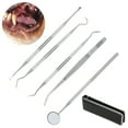 thumbnail image 1 of Herramienta dental para mascotas ANGGREK 5 piezas Acero inoxidable, 1 of 8