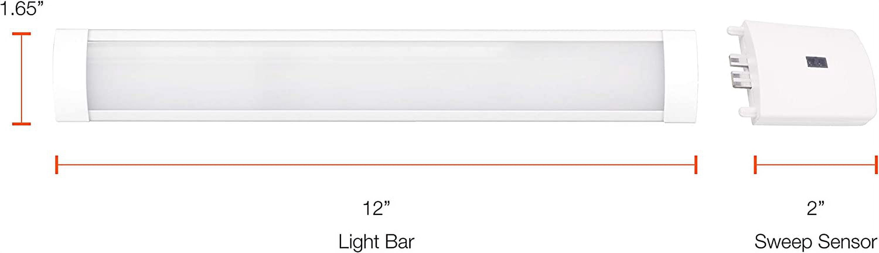 Sylvania 61851 - UNDCAB/003TL9SC6/9IN/WH Indoor Under Cabinet Cove LED Fixture