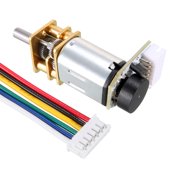 3V 50RPM DC Gear Motor w Encoder Speed Velocity Measurement for Mini DIY