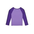 thumbnail image 2 of 365 Kids by Garanimals Girls Long Sleeve Raglan T-Shirt, Sizes 4-10, 2 of 3