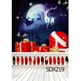 thumbnail image 1 of EREHome Polyester Fabric 5x7ft Xmas Gift Christmas Photography Backdrops Studio Background Photo Backdrops Studio Props, 1 of 1