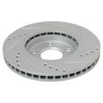 thumbnail image 4 of TRQ Front Performance Brake Rotors Set Premium G-Coated Fits Select 2008-2013 Nissan Rogue 2014-2015 Rogue Select 2007-2012 Sentra, 4 of 5
