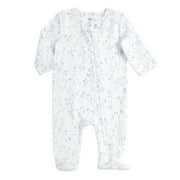 aden + anais, long sleeve zipper one-piece, vineyard, 3-6m