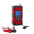 thumbnail image 1 of Cargador De Batería Para Automóvil 12V / 8A 24V / 4A Cargador / Mantenedor De Batería Inteligente Automático Con Pantalla Lcd Paquete De Cargador De Reparación De Pulso Para Automóvil Motocicleta Suv Guardurnaity VI006756-00, 1 of 7