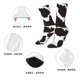 thumbnail image 5 of Balery Cow Skin 2 Calcetas Largas con Estampado para Hombre y Mujer – Suaves y Transpirables, Talla Única (US 5-11), 5 of 6