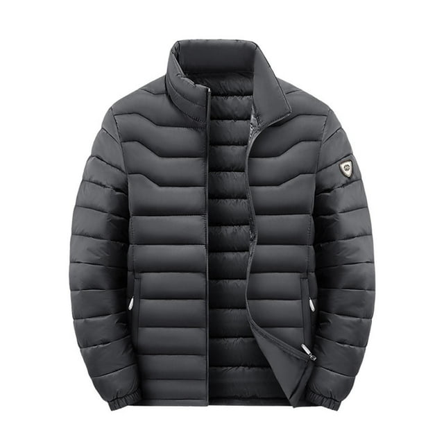 Men's Reliable Outdoor Climbing Jacket with Long Sleeves and Convenient Pockets for Winter Exploration, Casual Use, and All-Day Protection